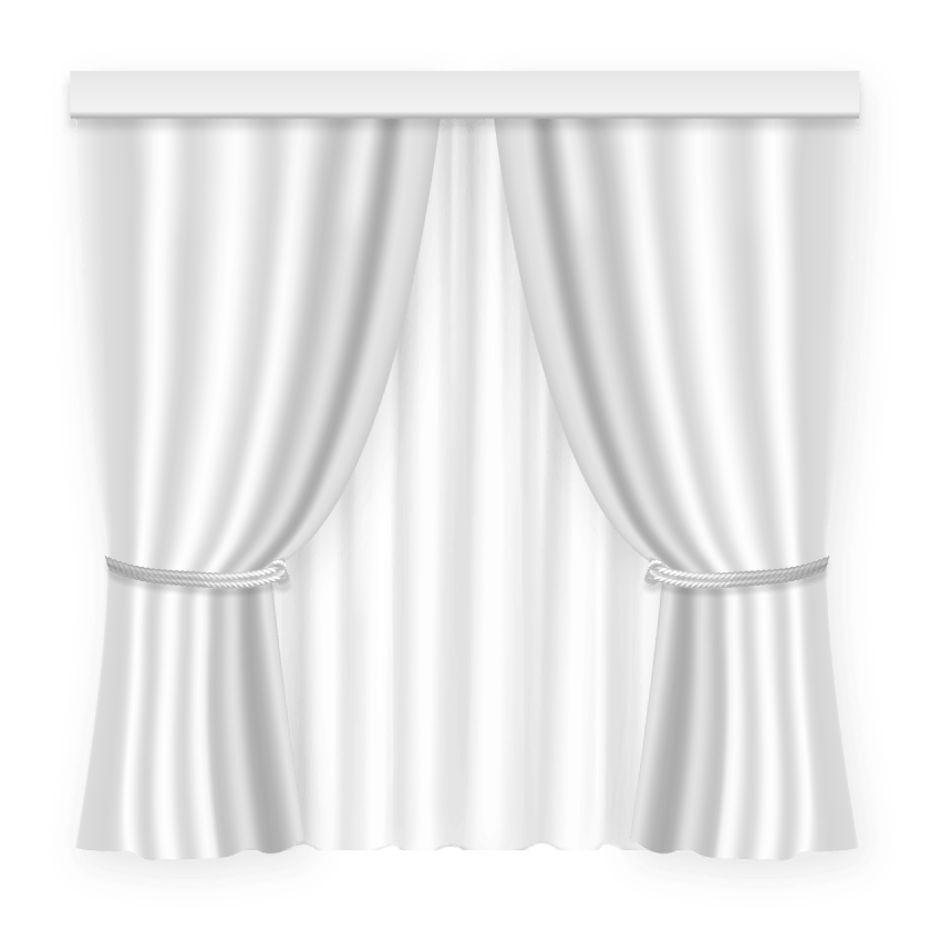 A sleek pearl white MTronic Smart Curtains image