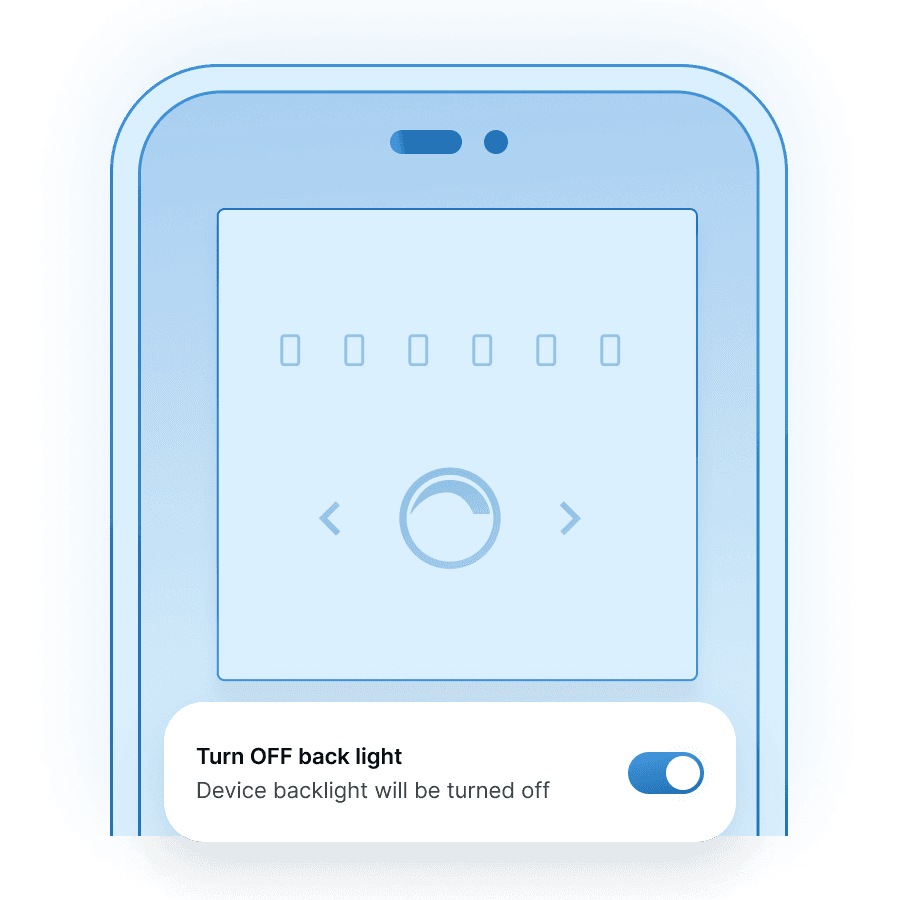 MTronic Smart Dimmer with Backlight on/off setting